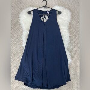 Women’s Size Small Short Length Navy Blue Dress New Without Tags